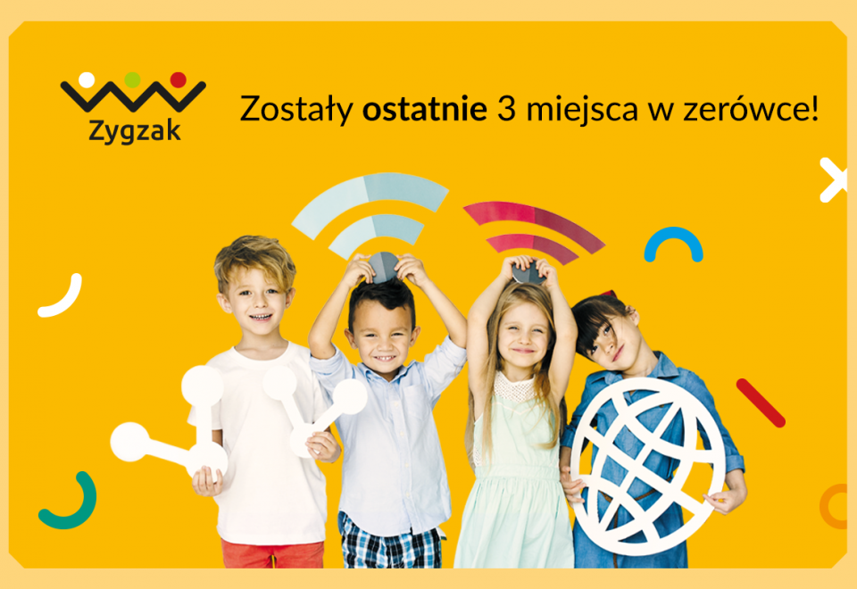 post fb - ostatnie 3 miejsca w zerówce Zostały ostatnie 3 miejsca w zerówce!
